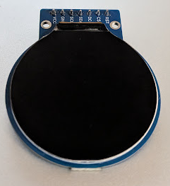 GC9A01 round TFT display face